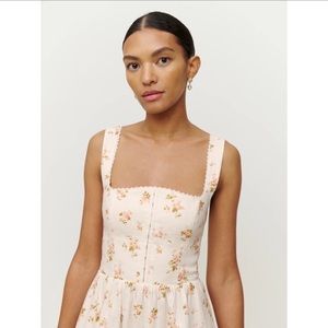Reformation Linen Dress XS